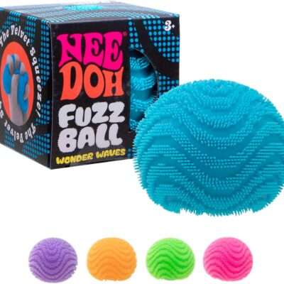 NeeDoh Fuzz Ball – One Per Pack (Wonder Waves)