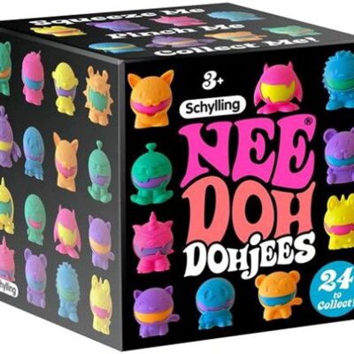GrandeNero Squeezy. Stretchy-Dohjees Pop – Swap Teenie Nee Doh on The Inside (One Per Order)-Blind Box