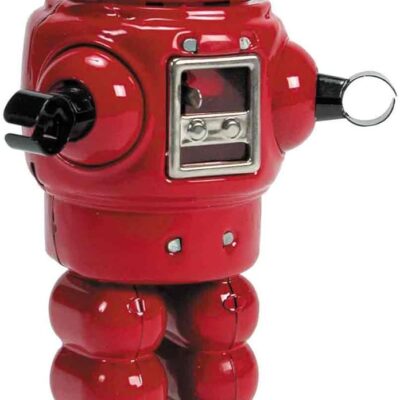 Sparking Planet Robot (Colours May Vary) – Tin Collectable