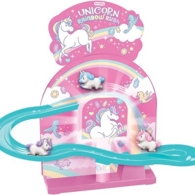 Schylling Unicorn Rainbow Rush. Pink