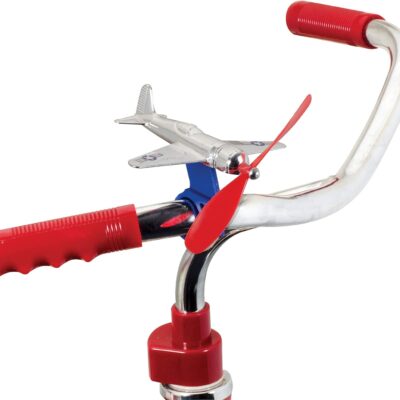 Schylling Bike Airplane – Bicycle Accessory for Handlebars with Oversized Spinning Propeller – Includes Airplane and Mounting Equipment – Ages 6 and Up – One Airplane