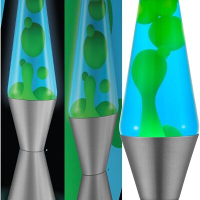 Lava? Lamp – 14.5 Deep Ocean – The Original Motion Light – Yellow/Green Wax and Blue Liquid – Item #2634 (Amazon Exclusive)