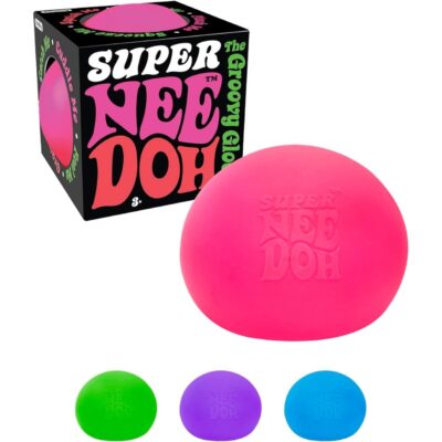 Super NeeDoh – Jumbo Stress Ball – 4.5 – Assorted