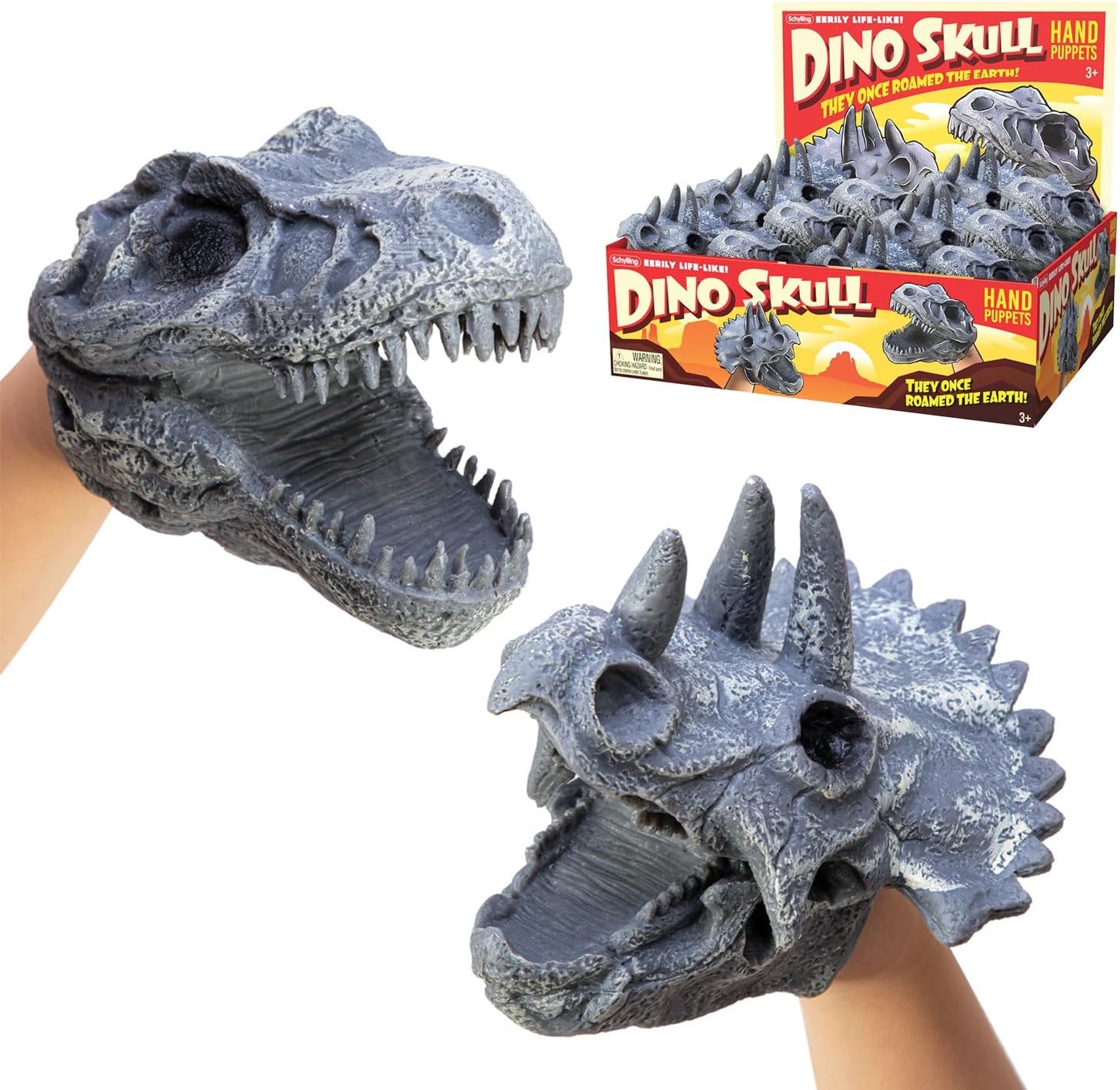 SCHYLLING Dino Skull Hand Puppet