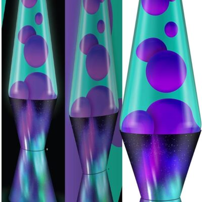 The Original Lava? Lamp – 14.5 Aurora Borealis ?C Classic Liquid Motion Lamp – Purple Wax and Blue Liquid – Item #2047 (Amazon Exclusive)