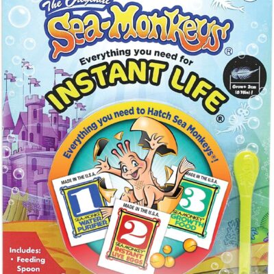 Sea-Monkeys? Instant Life – World-s Only Instant Pets? – Ages 6+ (Pack of 1)