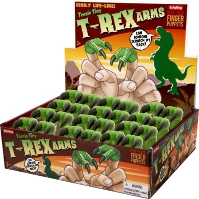 Schylling Teenie Tiny T-Rex Arms Finger Puppet