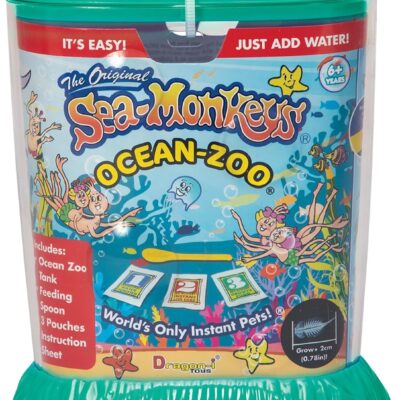 Sea-Monkeys? Ocean Zoo – World-s Only Instant Pets? – Assorted Colors – Ages 6+ (Pack of 1)