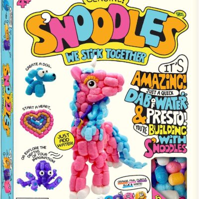 Schylling S-Noodles – Creative Building Craft Kit – Just Add Water – Ages 4 and Up – One Kit