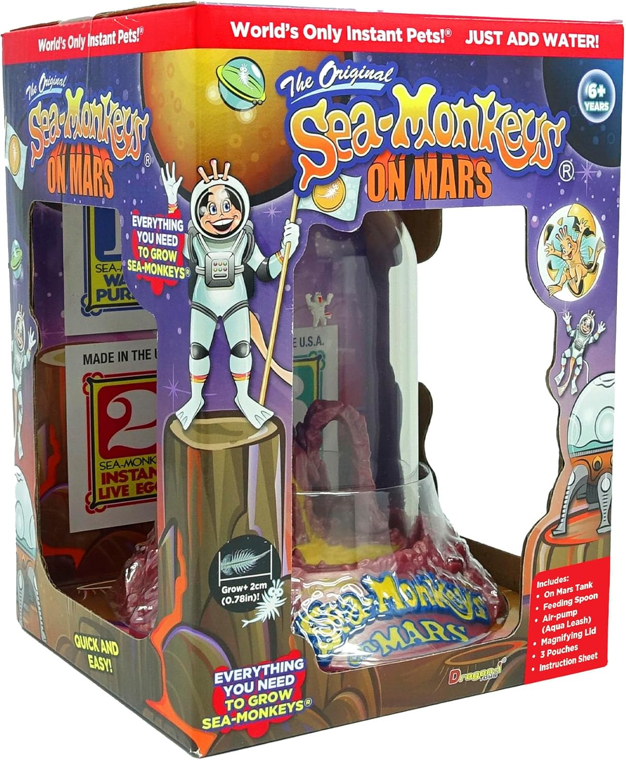 Sea-Monkeys? On Mars – World-s Only Instant Pets? – Ages 6+ (Pack of 1)